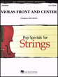 Violas Front and Center Orchestra sheet music cover